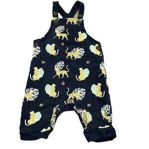Mori Boys Navy Jungle Romper size: 3-6 Months